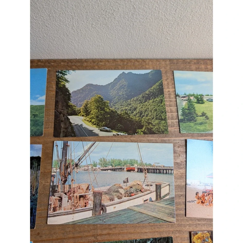 Vintage Unused Postcard Lot 11ct Scenic Travel Florida Arizona Chrome Era Retro
